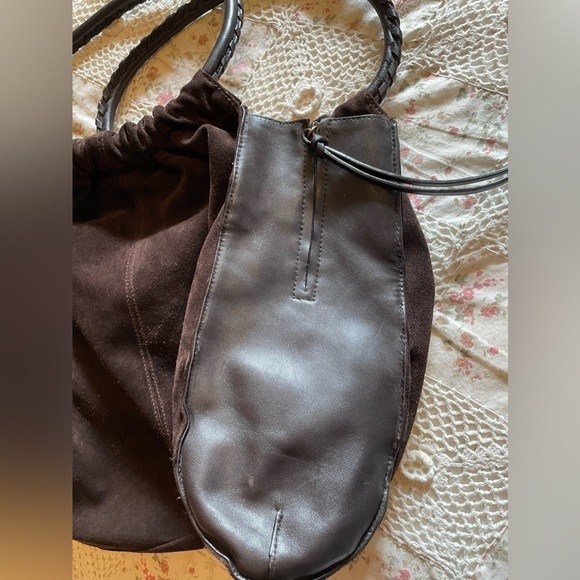 Kenneth Cole suede and leather bag - Picture 5 of 7